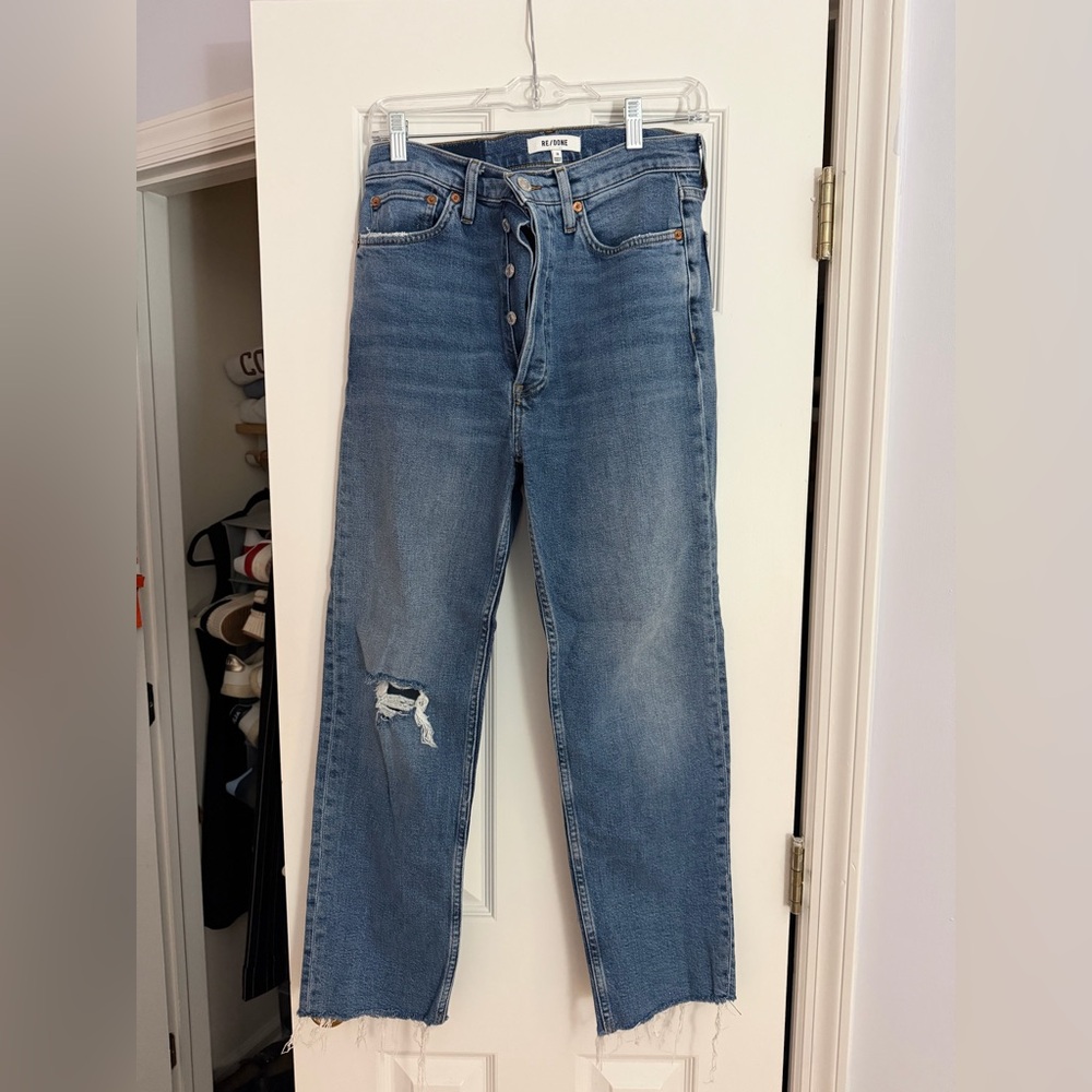NWOT REDONE Women’s Blue Jeans